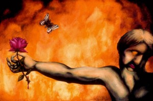 Painting by Bruce Salter 