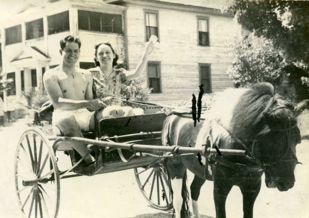 My parents (my mother, a former Boleman, from Townville SC), c. 1942