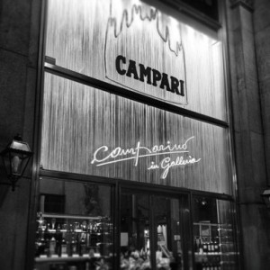 Caffè Campari in Milan.