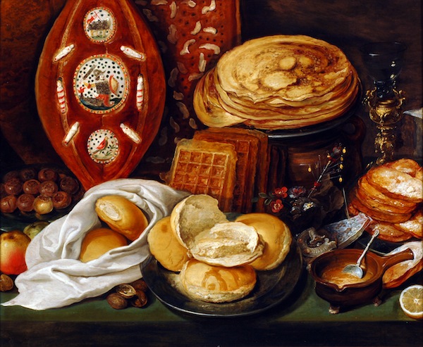  Winter Still Life with Pancakes, Waffles and “Duivekater.”