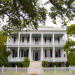 Home on Bay Street, Beaufort, South Carolina.