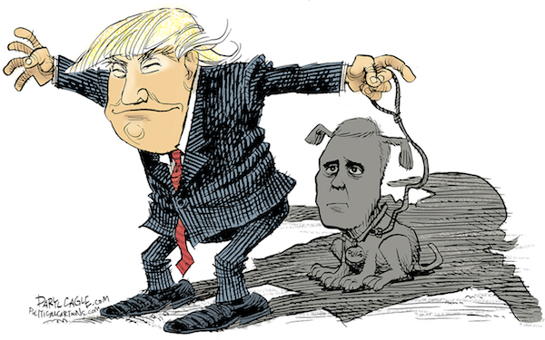 In his master’s monstrous shadow. (Cartoon by Daryl Cagle[http://www.cartooningforpeace.org/en/dessinateurs/daryl-cagle/].)