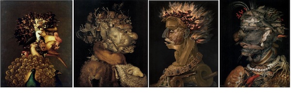 “The Four Elements,” by Giuseppe Arcimboldo, 1566.