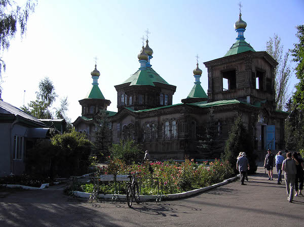 Holy Trinity Russian Orthodox cathedral, Karakol.