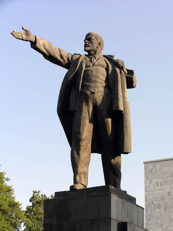Vladimir Lenin in Bishkek.