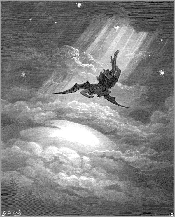 Illustration for John Milton’s “Paradise Lost” by Gustave Doré, 1866.