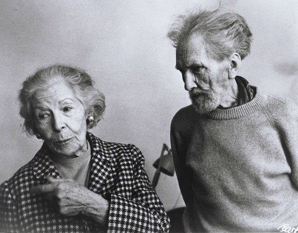 Ezra Pound and Olga Rudge.