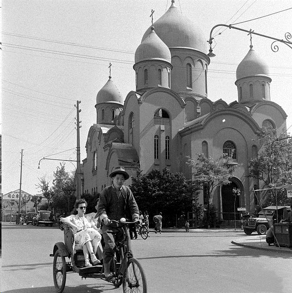 Russian Orthodox Cathedral in Old Shanghai, where I was baptized.