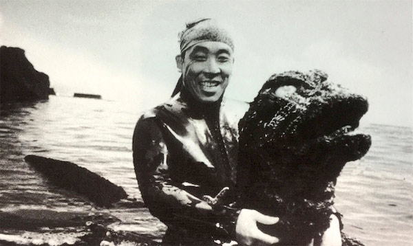 Haruo Nakajima, the original Godzilla.