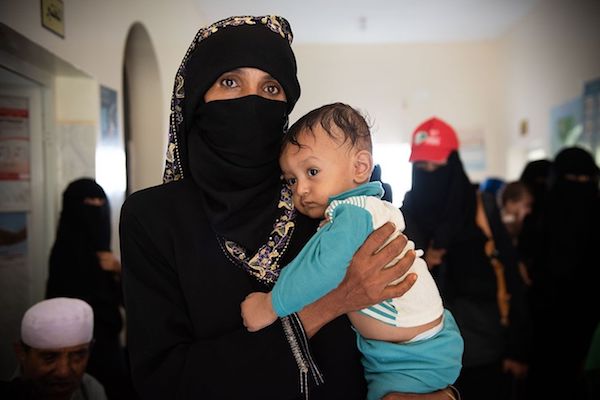 Fawzia and Mohammed. (Photo: Ezra Millstein/Mercy Corps.