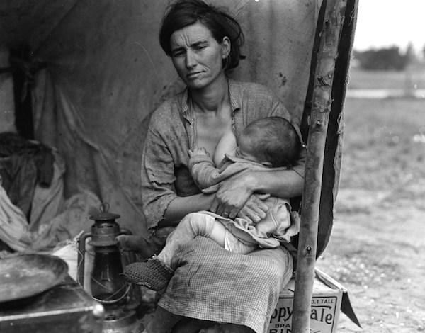 Mother and child of America’s Great Depression. (Photo: Dorothea Lange)