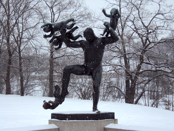 Vigeland’s “Man Beset by Babies.”