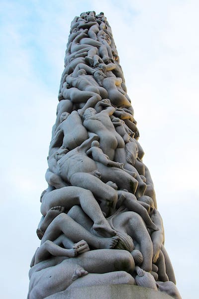 Vigeland’s “The Monolith.”