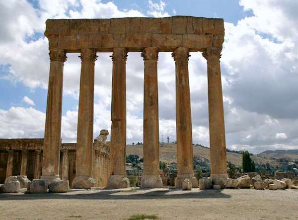 Temple of Jupiter at Baalbek, Lebanon, 2009.