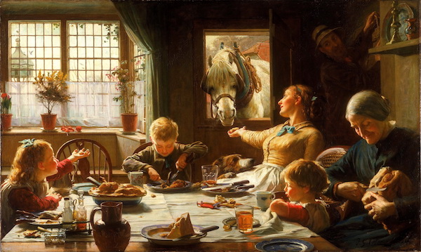 Frederick George Cotman, "One of the Family." (1880)