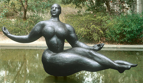 “Floating Figure,” by Gaston Lachaise.