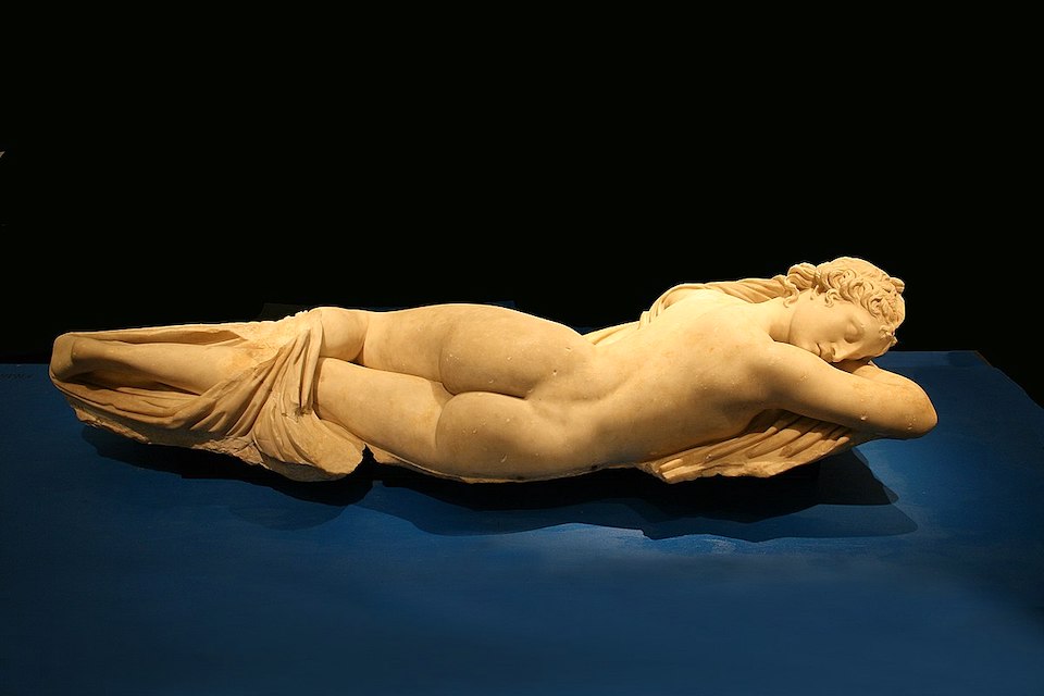 Sleeping Hermaphrodite Palazzo Massimo alle Terme, Rome Photo by Jean-Pol GRANDMONT via Wikimedia Commons