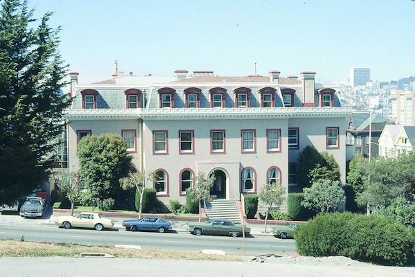 1000 Fulton Street, where the San Francisco Boys’ Home was located (1980).