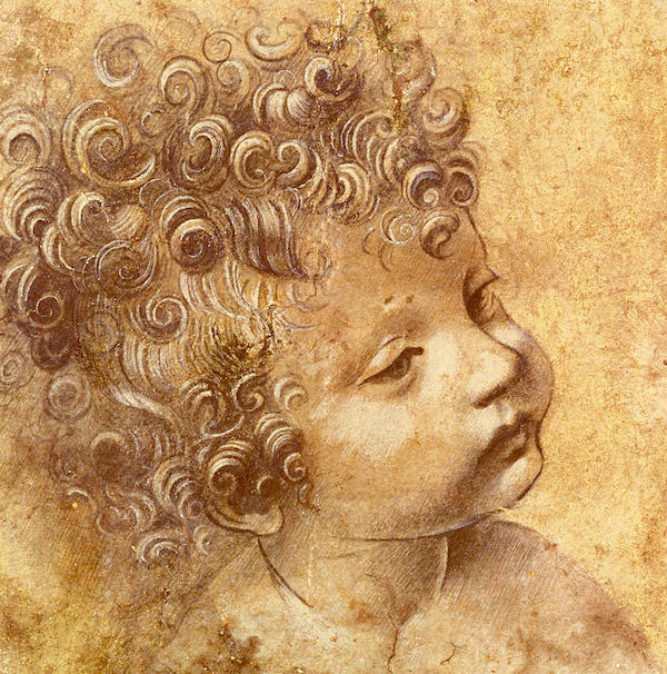 “Study of a Child,” by Leonardo da Vinci.