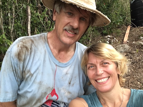 Guy and Pauline. (Photo: Pauline Elli Panagiotou Schneider.)