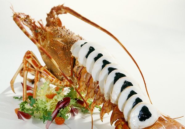 Langouste en Bellevue.