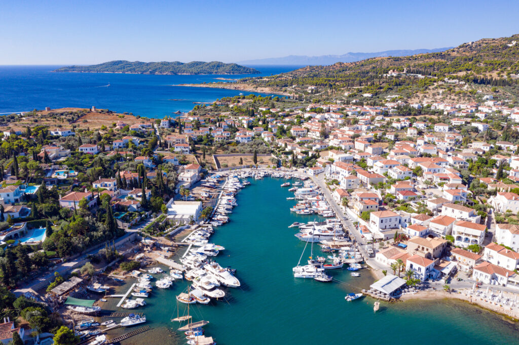 Spetses, the old harbor.