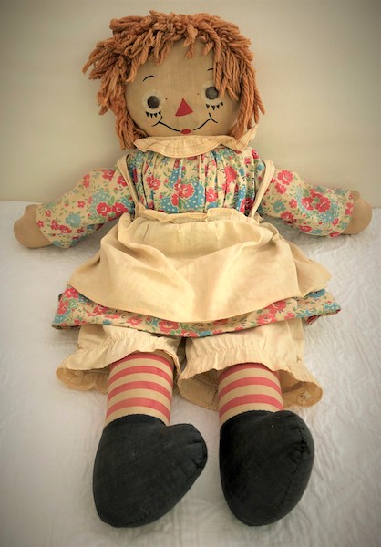 My original doll, Raggedy Ann.