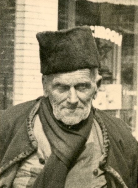 Elderly fisher in Marken, 1940 or ’41.