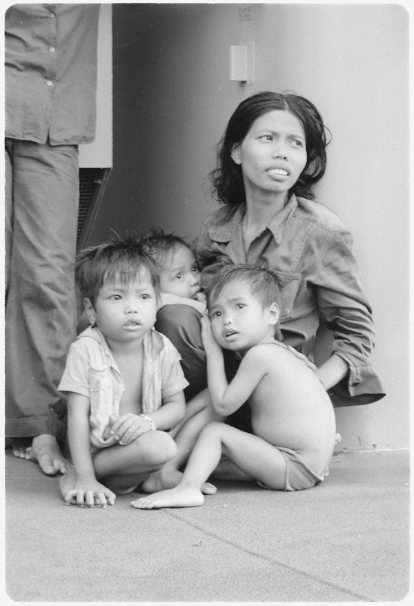 Eisiminger-Vietnamese refugee and her three small children.