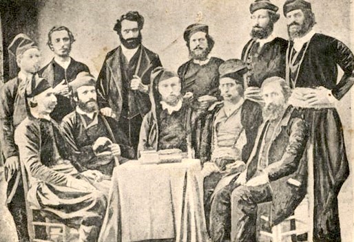 The first Cretan parliamentarians, 1866.