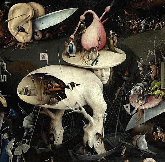 “The Garden of Earthly Delights (Detail),” by Hieronymus Bosch.