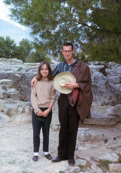 Phil and I at Knossos, Crete, 1961. (Photo: F. Jack Herring.)