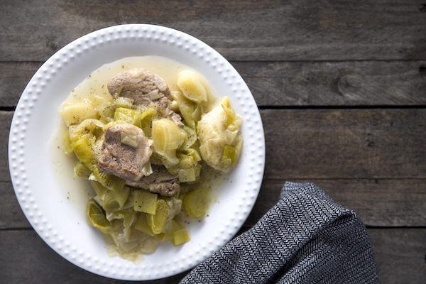 Louis Pork, Leek & Celery Stew