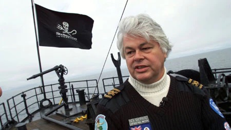 Paul Watson, of the Sea Shepherd Conservation Society