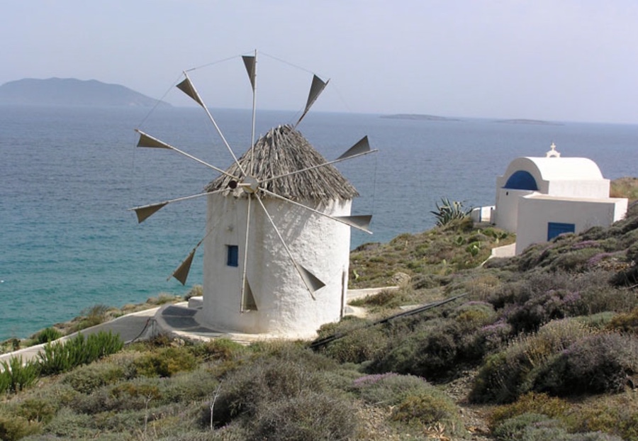 House-Windmill on south coast path