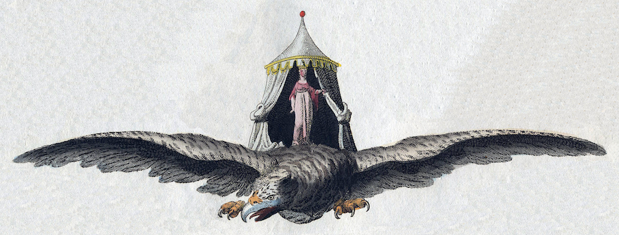 The Roc,” by Friedrich Johann Justin Bertuch, 1806. (Image via Wikimedia Commons.) 