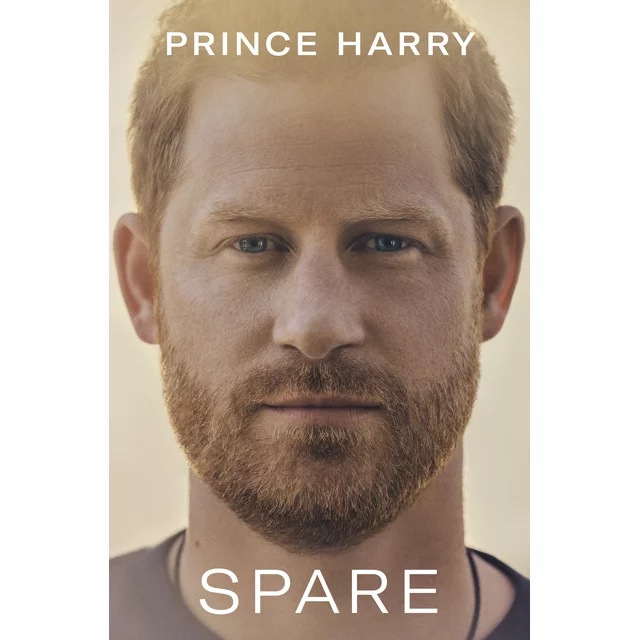 Spare, by Prince Henry, The Duke of Sussex.