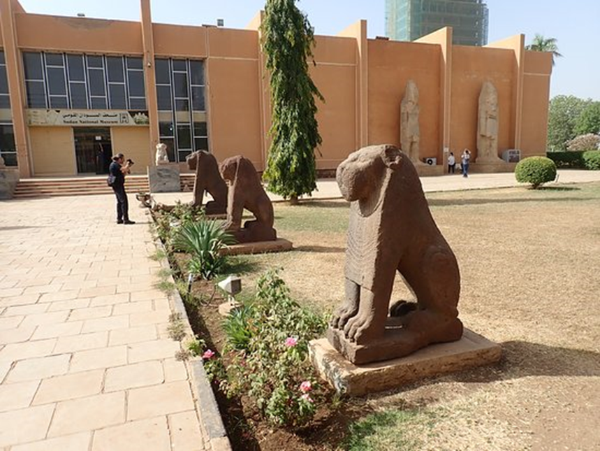 Current view of the Sudanese National Museum, inaccessible when I was there.