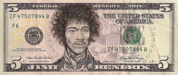 “Jimi Hendrix,” by James Charles. (Image by James Charles, via deMilked.com).