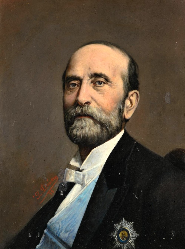 Portrait of Andreas Syngros, by Ioannis Doukas.