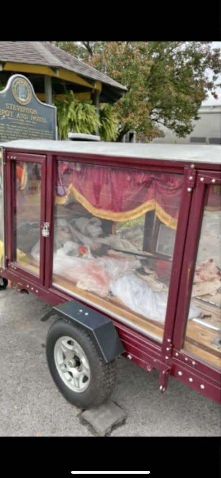 Motorcycle Casket Hauler, $5,000, Franklin, NC, Used/ like new, Start your own business carry motorcycle, fireman, police, and anyone else that wants their last ride to be in this different way to the grave, Franklin NC.