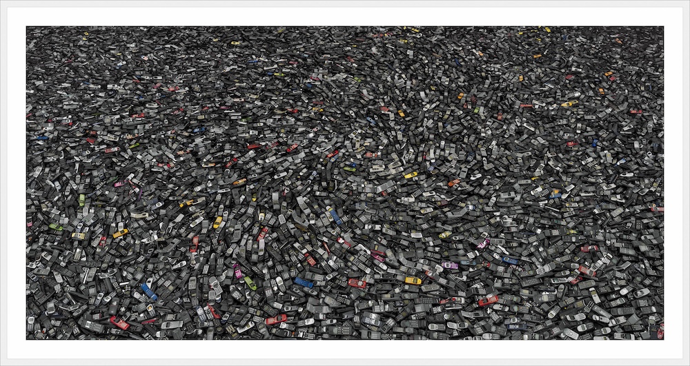 “Cell Phones #2,” Atlanta, 2005; from my series titled “Intolerable Beauty.”