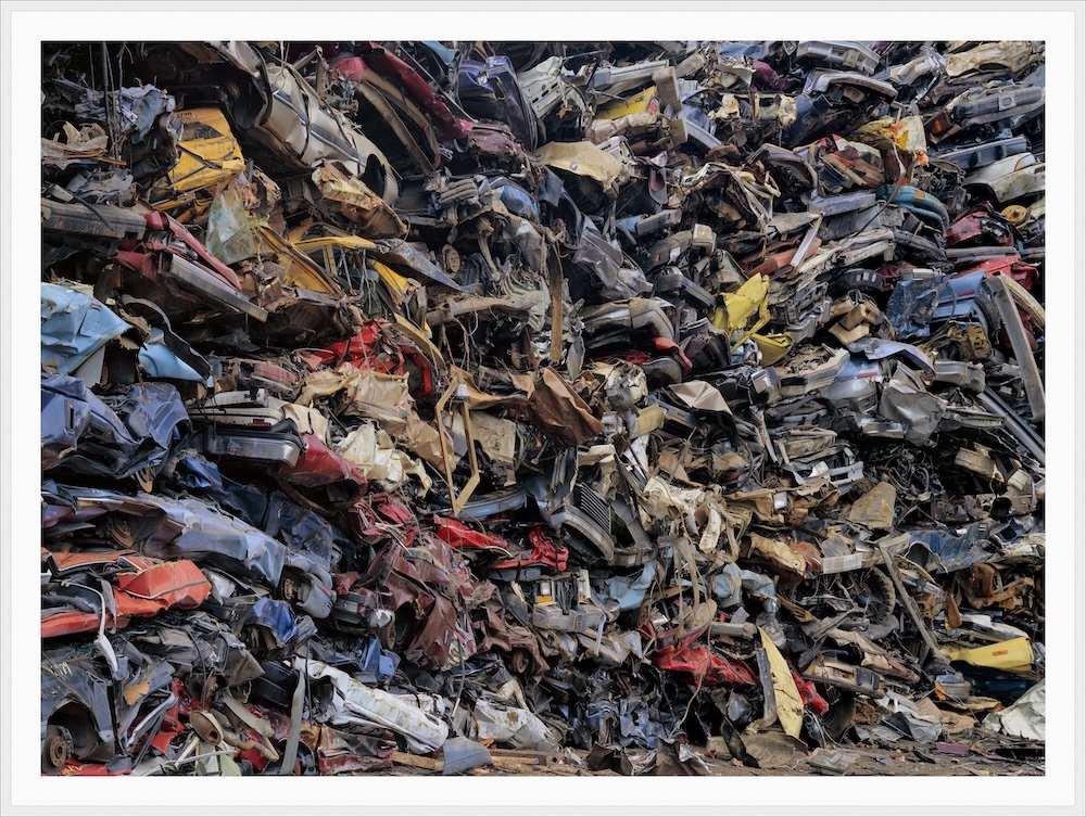 “Crushed Cars #3,” Tacoma, 2004.