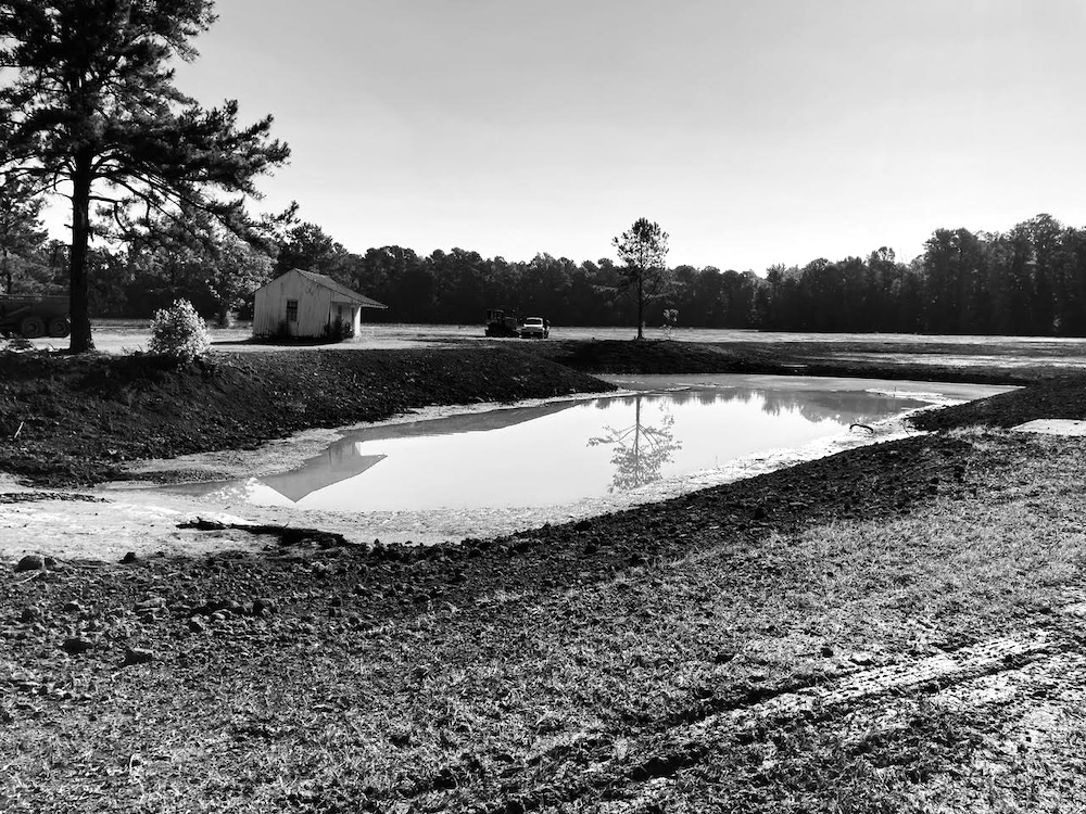 An enormous hole that’s soon to flood. (Photo: Jenks Farmer.)