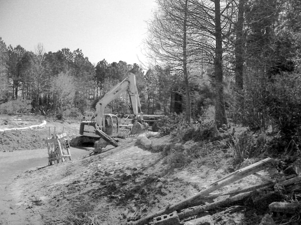 There's something intimate about an empty construction site. You see the raw process; the coarse work of creation. Without the roar of equipment, l can walk clients through design details, make subtle changes, and ensure they absorb this as memory. 