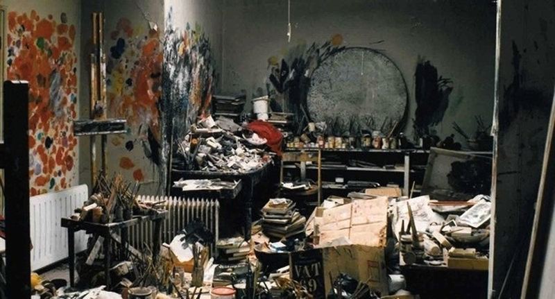 Francis Bacon’s desk.