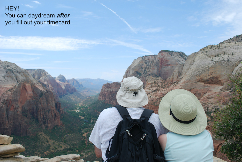 Top of Angels Landing in Zion. 